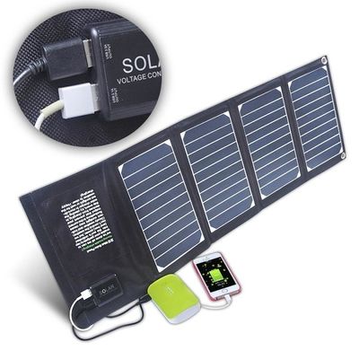 Giá tốt. Bộ sạc USB kép 20W Thẻ tấm pin mặt trời gấp Thẻ tấm pin mặt trời gấp nhẹ trực tuyến