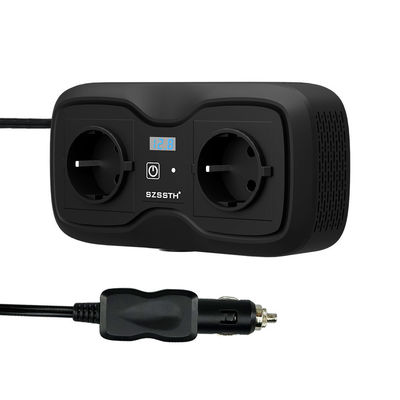 Giá tốt. 200W Pure Sine Wave Car Power Inverter 12V DC đến 220V AC với hai ổ cắm USB và hai ổ cắm thuốc lá trực tuyến