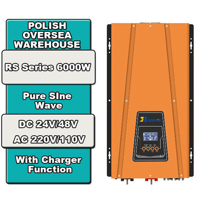 RS Series mới Toroidal Inverter 12V 24V 48V 6000W Pure Sinus Wave Inverter Charger