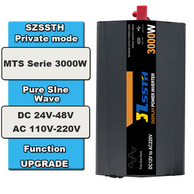 Off Grid Pure Sinus Wave Power Inverter 3KW Khả năng tùy chỉnh ổ cắm 50Hz 60Hz