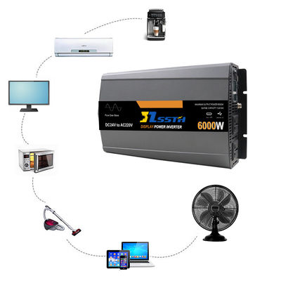 5000W 6000W Pure Sinus Wave Power Inverter Dc 12V 24V 48V đến Ac 110V 220V 230V