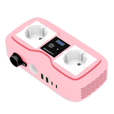 SDK Network Inverter xe hơi 200W Dc 12v đến AC 220v Auto Power Inverter