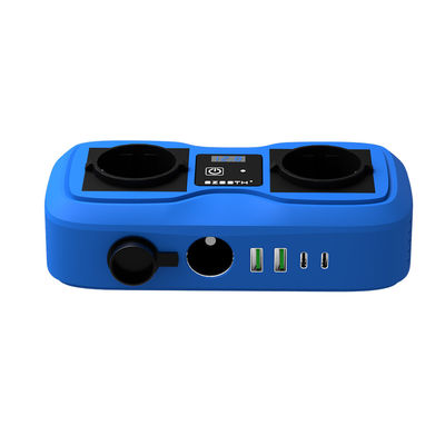 12V 220V DC đến AC Car Voltage Converter 200W GaN PD Sạc nhanh Auto Power Inverter