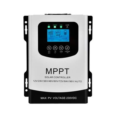 Công việc tự động 50A/60A MPPT Bộ điều khiển sạc mặt trời 12V đến 96V Với màn hình LCD