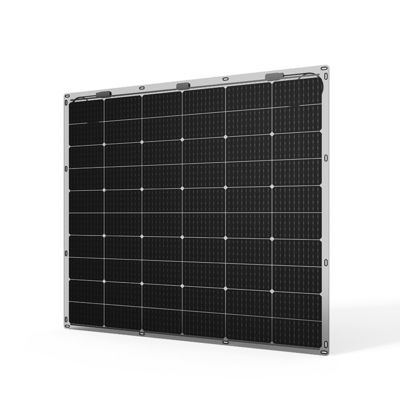 200W Panel Mặt trời đơn tinh thể linh hoạt 5.95A Với hiệu quả pin mặt trời cao