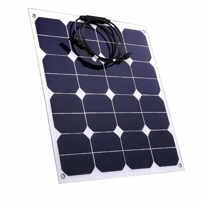 50W ETFE Panel Mặt trời linh hoạt cho 12V Mono hệ thống năng lượng mặt trời chống nước