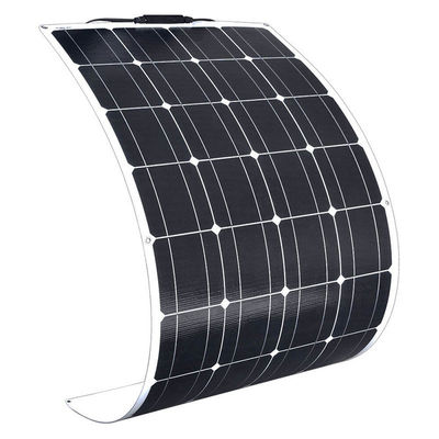 156*156 Mono Cell ETFE 100 Watt Panel Mặt trời cong cho các ứng dụng năng lượng mặt trời