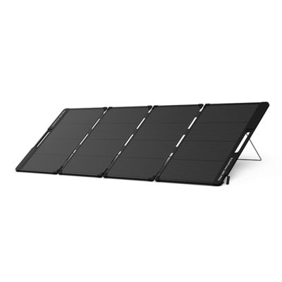 125mmx125mm Bộ pin gấp tấm pin mặt trời 280W Đèn di động cho cắm trại ngoài trời