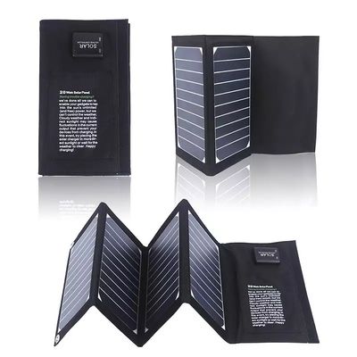 Phân tích năng lượng mặt trời 20w tấm pin mặt trời gấp dễ dàng mang theo ánh sáng cắm trại tấm pin mặt trời