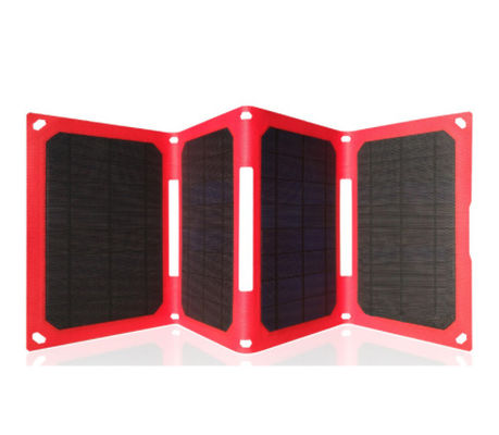 Không thấm nước IPX5 tấm pin mặt trời di động 28w Super Slim ETFE USB sạc năng lượng mặt trời