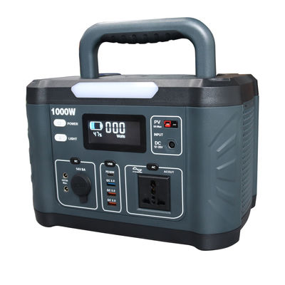 Trạm điện di động sóng dương tính tinh khiết 799.2wh / 1000 Watt Máy phát năng lượng mặt trời OEM