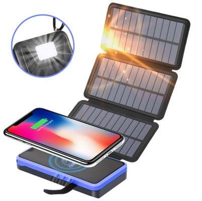 Công suất cao 50000mah Ngân hàng năng lượng mặt trời Ngân hàng năng lượng mặt trời gấp với đèn LED