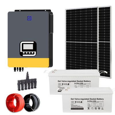 Hệ thống năng lượng mặt trời 8000w Hệ thống năng lượng mặt trời gia đình với đầu ra 100V / 110V / 120V / 220V / 230V / 240V