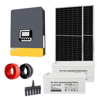 5KW Off Grid Home Hybrid Hệ thống năng lượng mặt trời 5000w Solar Panel Kit