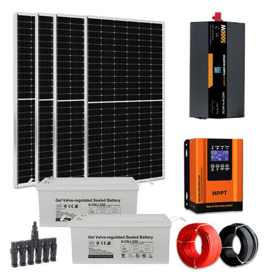 Hệ thống năng lượng mặt trời 5KW All In One Complete Off Grid Solar Power Kits Cho Nhà
