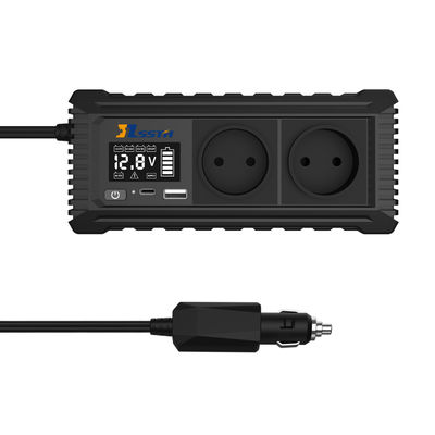 12V đến 110V Inverter điện ô tô 220V với cắm và ổ cắm USB