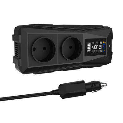 Máy biến tần điện xe hơi nhỏ 12V đến 110V 220V với điện định lượng USB loại C 300W sóng sinus sửa đổi