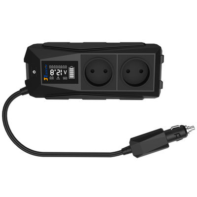 Máy biến đổi điện 12V đến 110V 220V DC / AC Máy biến đổi điện xe hơi với USB loại C