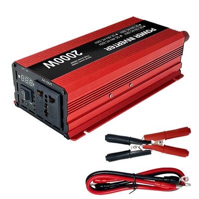 2000W Điện đồng chiều cao nhất sang biến tần AC 12V 24V 48V 60V Off Grid Power Inverter Load Output Current