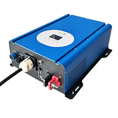 Tần số thấp 3000W 12V đến 110V 220V Off Grid Dc đến Ac Ups Power Inverter Vật liệu vỏ sắt 241*345*121 mm