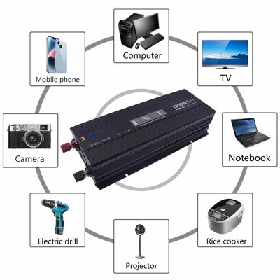 1200W Pure Sinus Wave Inverter 12V / 24V / 48V cho năng lượng mặt trời / Nhà / Xe hơi