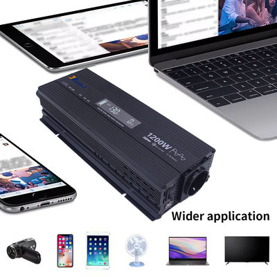 1200w Inverter 12v Cặp điện áp 110V/220V cho khả năng tin cậy và chuyển đổi năng lượng