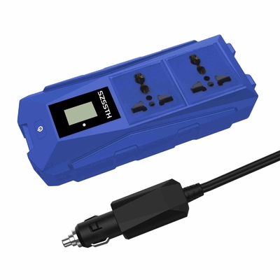 Giá tốt. Bộ chuyển đổi điện trên ô tô 300W cao cấp với Ổ cắm AC/USB kép - An toàn cho Máy tính xách tay & Thiết bị y tế trực tuyến