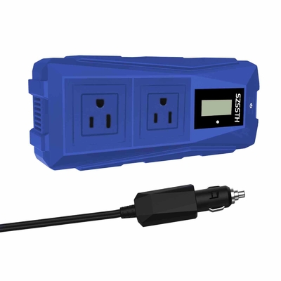Giá tốt. Bộ chuyển đổi điện trên ô tô 300W 12V công suất cao với Quạt làm mát thông minh & Hệ thống bảo vệ đa năng trực tuyến