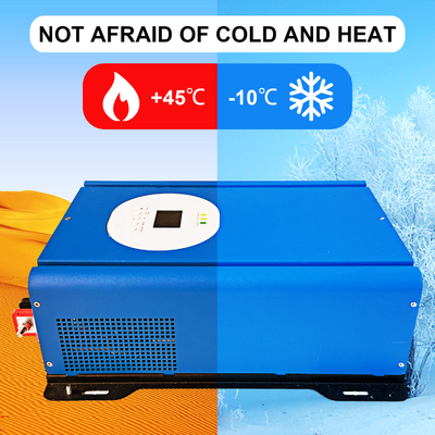 Giá tốt. Bộ biến tần năng lượng mặt trời sóng sin chuẩn 3KW có màn hình LCD trực tuyến