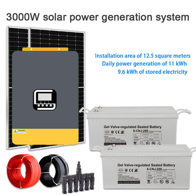 Giá tốt. 2KW Home On/Off Grid Solar Energy System – Adjustable Voltage 120V/220V/230V/240V trực tuyến