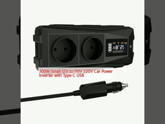 300W Máy biến tần điện xe hơi nhỏ 12V đến 110V 220V với USB loại C