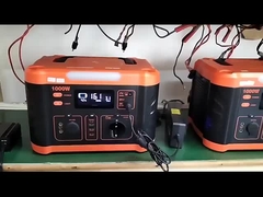 MPPT 1000 Watt Powerstation 888wh Điện lực dự phòng di động với đèn LED